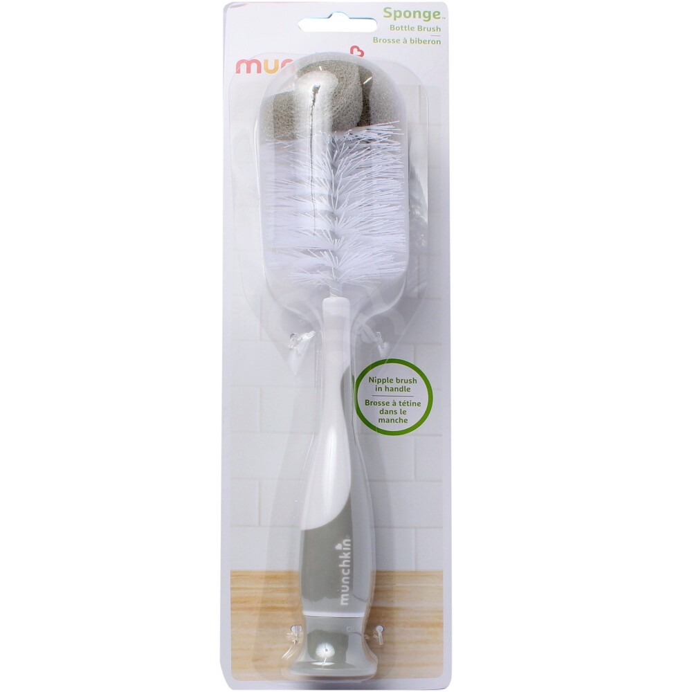 Munchkin's Sponge Bottle Brush, 1 Ct