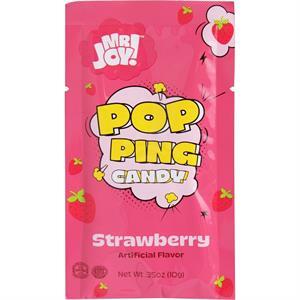 Mr Joy! Strawberry Pop Ring Candy Pouch , 0.35 Oz