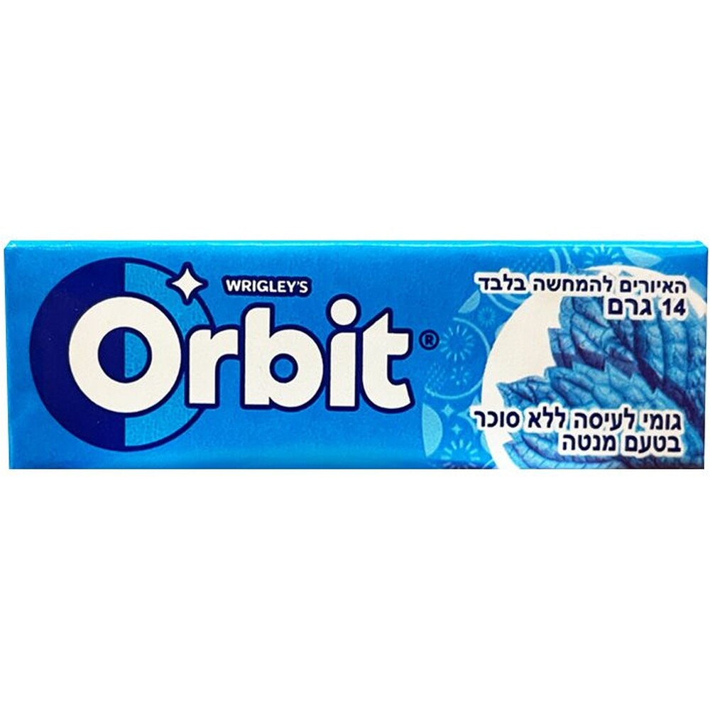 Wrigley's Orbit Peppermint Gum, 14 Gr