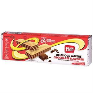 Man Wafers Chocolate, 7 Oz