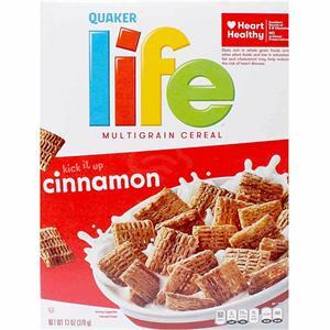 Quaker Life Cinnamon Multigrain Cereal, 13 Oz