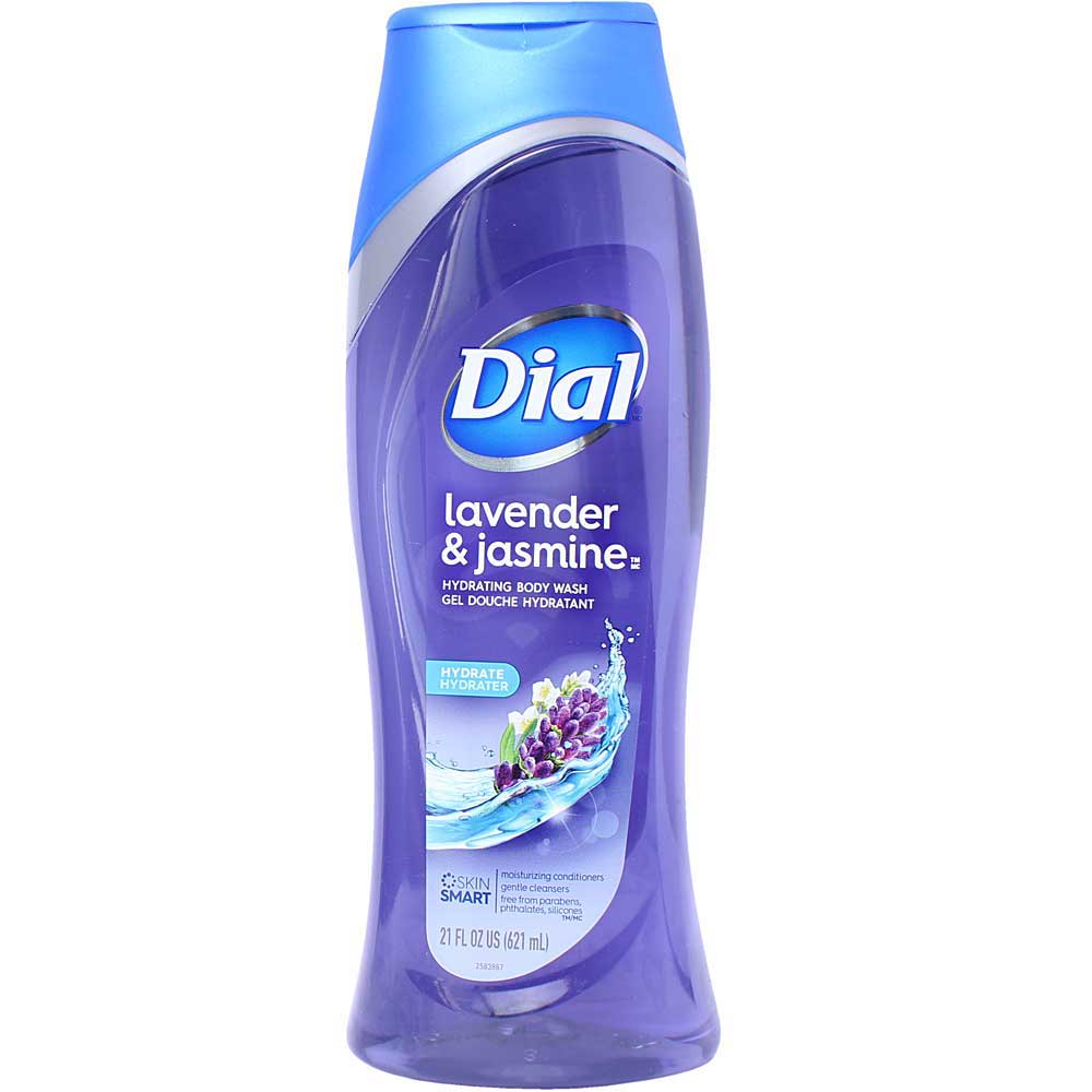 Dial All Day Fresh Body Wash, Lavender & Twilight Jasmine, 21 Fl Oz