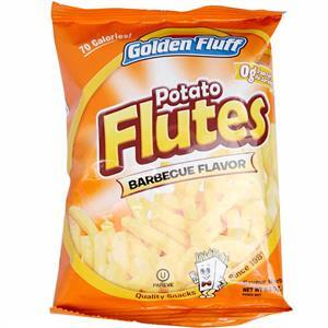 Golden Fluff Potato Flutes Barbecue Flavor, .5 Oz