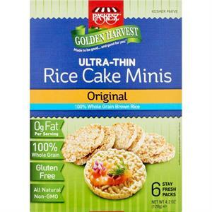 Paskesz Ultra-Thin Rice Cake Minis, Original, 6 Ct, 4.2 Oz