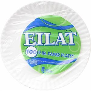 Generic Paper Plates Coated 9"", 100 Ct