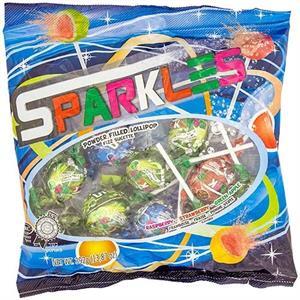 Sparkles Powder Filled Lollipop Assorted, 13.87 Oz