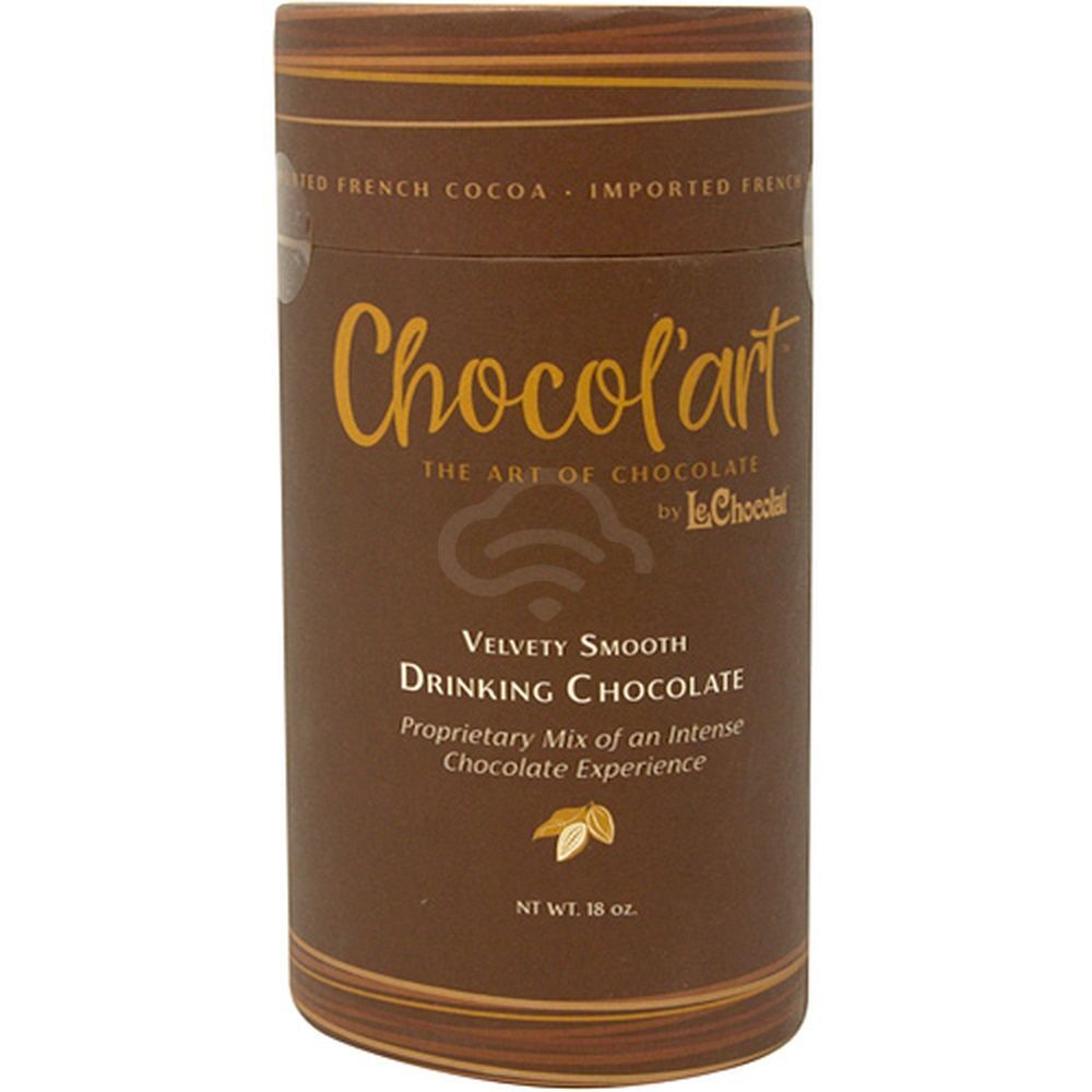 Le Chocolat Chocol'art Velvety Smooth Drinking Chocolate, 18 Oz