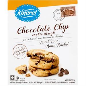 Kineret Chocolate Chip Cookie Dough, 24 Ct, 24 Oz