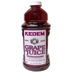Kedem 100% Grape Juice Concord, 64 Oz
