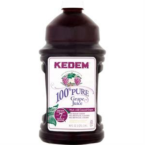 Kedem 100% Pure Grape Juice, 96 Oz