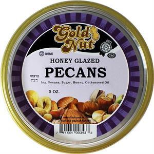 Gold Nut Honey Glazed Pecans, 5 Oz