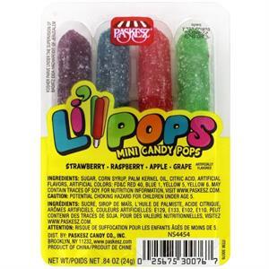Paskesz Lil Pops Mini Candy Pops, 0.84 Oz