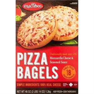 Macabee Pizza Bagels, 18 Ct, 46 Oz
