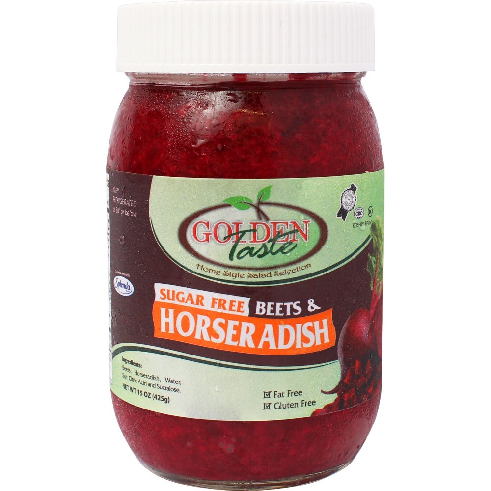 Golden Taste Horseradish Sugar Free, 14 Oz