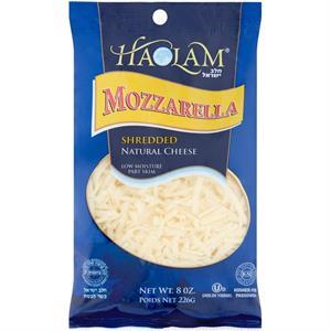 Haolam Mozzarella Shredded Natural Cheese, 8 Oz