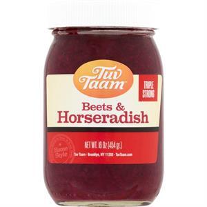 Tuv Taam Beets & Horseradish Triple Strong, 16 Oz