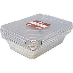 Jet Foil 2.25 Lb Aluminum Pans With Lids, 10 Ct
