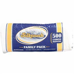 Silktouch Lunch Napkin Family Pack, 500 Ct