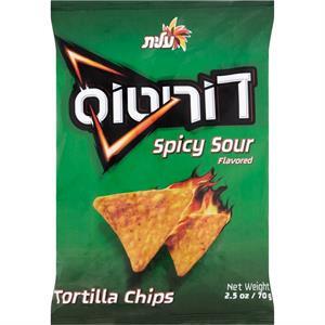 Elite Doritos Spicy Sour Tortilla Chips, 2.5 Oz