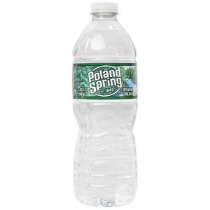 Poland Spring 100% Natural Spring Water 16.9 Oz, 12 Bottles