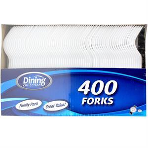 Dining Collection Family Pack Forks, 400 Ct