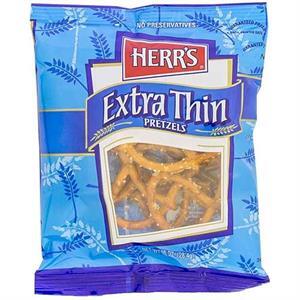 Herr's Extra Thin Pretzels, 1 Oz