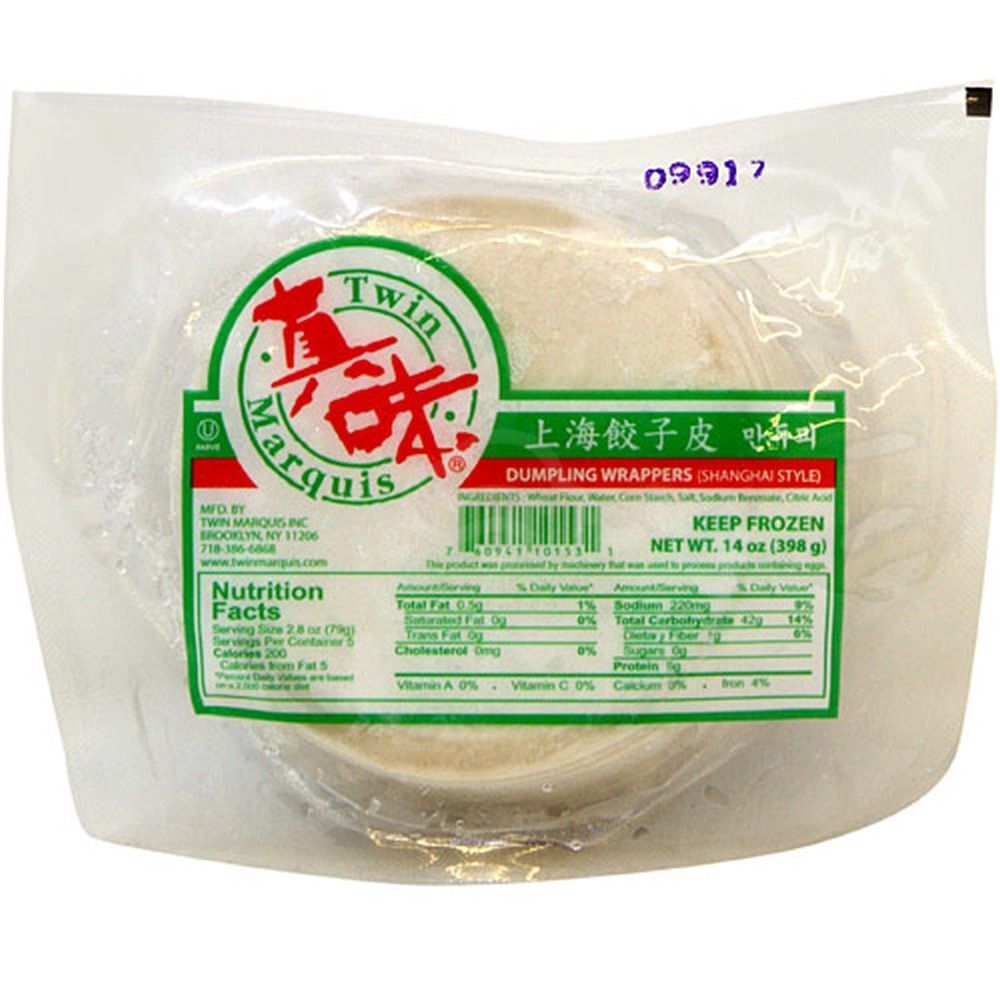 Twin Marquis Shanghai Style Dumpling Wrappers, 14 Oz