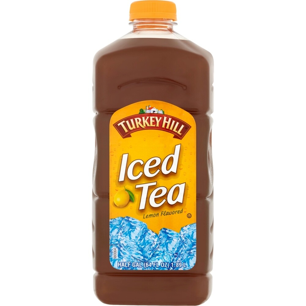 Turkey Hill Iced Tea Lemon Flavored, 64 Oz