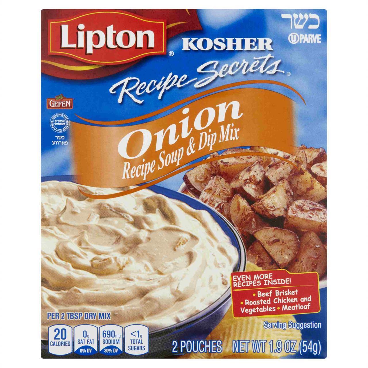 Lipton Onion Recipe Soup & Dip Mix, 2 Pk, 1.9 Oz