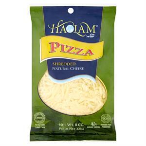 Haolam Pizza Shredded Natural Cheese, 8 Oz