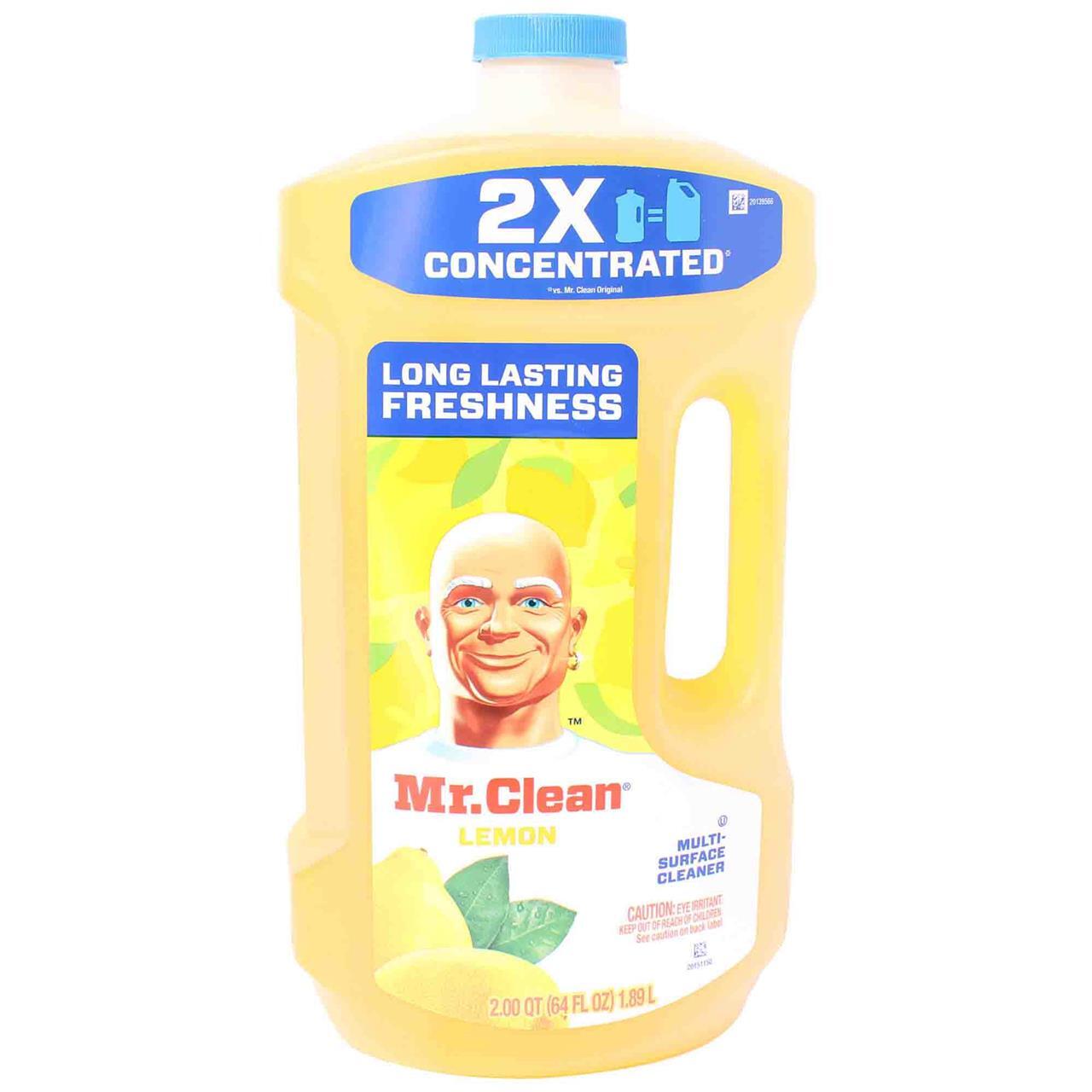 Mr. Clean Multi-Purpose Surface Cleaner, Lemon Scent, 64 Fl Oz