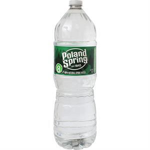 Poland Spring 100% Natural Spring Water 1.5L, 12 Bottles