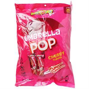 Zazers Cherry Flavor Umbrella Pop, 5.28 Oz