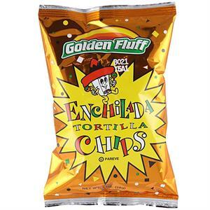 Golden Fluff Enchilada Tortilla Chips, 1 Oz