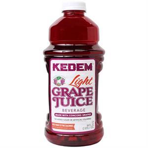 Kedem Light Grape Juice, 64 Oz