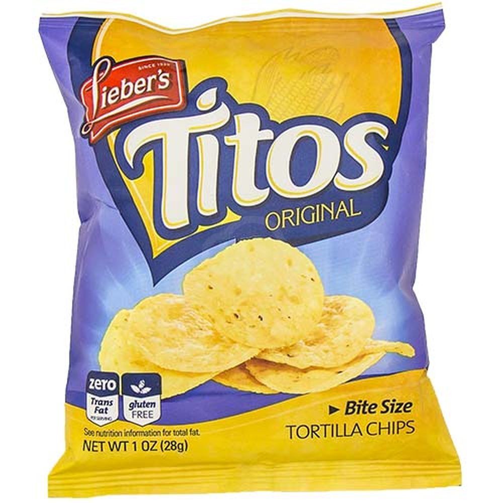 Lieber's Titos Tortilla Chips Original