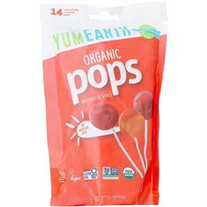 Yum Earth Organic Lollipops 14Ct, 2.8 Oz